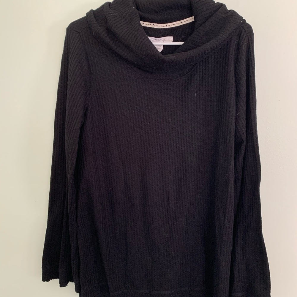 Black Long Sleeve Top
